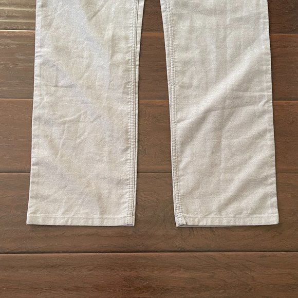 French Connection Men's Gray Chino Pants Straight Leg Button Fly Pockets Size 34 - Picture 3 of 9